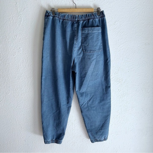 Madewell Sweatpant Jogger Jeans in Nealy Wash NWT Sz Medium - Picture 3 of 5